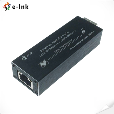 মাইক্রো মিনি 10/100/1000BASE-T থেকে 100/1000BASE-X SFP মিডিয়া কনভার্টার