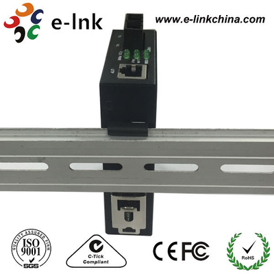 DIN-Rail 10/100/1000Base-TX থেকে 1000Base-X ইথারনেট মিডিয়া কনভার্টার