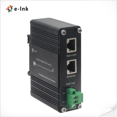 ইন্ডাস্ট্রিয়াল গিগাবিট 95W 802.3bt PoE++ ইনজেক্টর (12~48VDC)