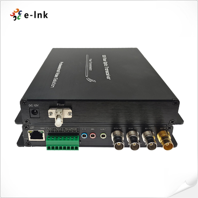 1Ch BIDI 3G-SDI ভিডিও + 2Ch ব্যাকওয়ার্ড অ্যানালগ অডিও + 1Ch BIDI RS422 + 1Ch 100M ইথারনেট + 1Ch ব্যাকওয়ার্ড ট্যালি + 1Ch ব্যাকওয়ার্ড অ্যানালগ ফাইবার এক্সটেন্ডারের মাধ্যমে ত্রি-স্তরের সিঙ্ক