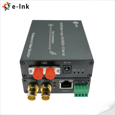 8Ch গিগাবিট PoE + 6Ch ফরওয়ার্ড 3G-SDI + 2Ch ব্যাকওয়ার্ড 3G-SDI ফাইবার অপটিক এক্সটেন্ডার