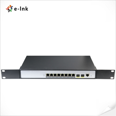 L2+ 8-পোর্ট 10/100/1000T + 2-পোর্ট 100/1000X SFP ম্যানেজড ইথারনেট সুইচ