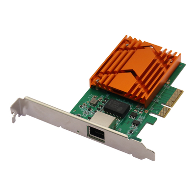 PCIe x4 একক পোর্ট RJ45 10G ইথারনেট নেটওয়ার্ক অ্যাডাপ্টার