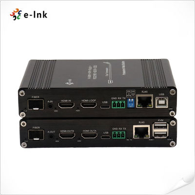 মাল্টি-ফাংশনাল 4K 60Hz HDMI KVM ফাইবার এক্সটেন্ডার