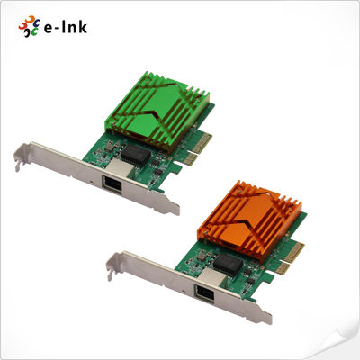 quality PCIe x4 একক পোর্ট RJ45 10G ইথারনেট নেটওয়ার্ক অ্যাডাপ্টার factory