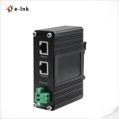 শিল্প 10/100/1000Mbps 802.3at PoE+ স্প্লিটার আউটপুট ভোল্টেজ 19VDC