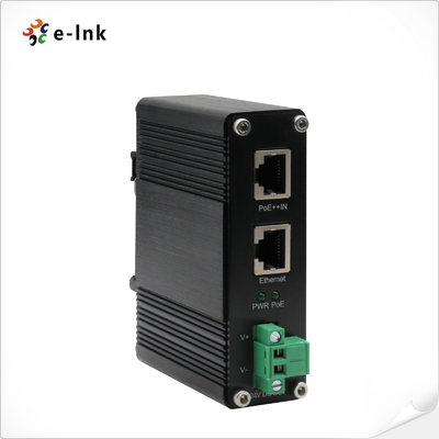শিল্প 10/100/1000Mbps 802.3bt PoE++ স্প্লিটার আউটপুট ভোল্টেজ 24VDC