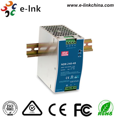 গড় ভাল 240W/48V 5A শিল্প DINRAIL পাওয়ার সাপ্লাই