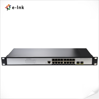 L2+ 16-পোর্ট 10/100/1000T + 2-পোর্ট 100/1000X SFP ম্যানেজড ইথারনেট সুইচ
