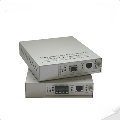 10/100/1000Base-T থেকে 1000Base-X SFP
এক থেকে এক পরিচালনযোগ্য মিডিয়া কনভার্টার (IEEE802.3ah OAM সঙ্গতিপূর্ণ)