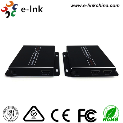 HDMI ওভার CAT5/CAT6 এক্সটেন্ডার সহ IR - 395 ft (120m)