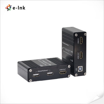 মিনি 4K/60Hz HDMI 2.0 KVM ফাইবার অপটিক এক্সটেন্ডার ইউএসবি