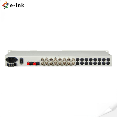 16E1+4GE+LCD+SNMP PDH মাল্টিপ্লেক্সার