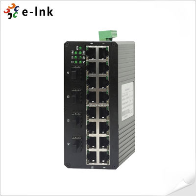 16-পোর্ট 10/100 বেস-টি + 4-পোর্ট 1000Base SFP ইন্ডাস্ট্রিয়াল ইথারনেট সুইচ