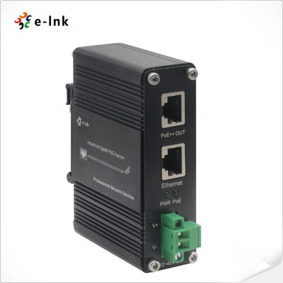শিল্প ইনজেক্টর গিগাবিট 95W 802.3bt PoE++12~48VDC RJ45 পোর্ট