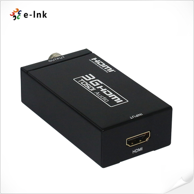 HDMI থেকে 3G-SDI কনভার্টার SDI আউটপুট দূরত্ব 100 মিটার (3G-SDI), 200 মিটার (HD-SDI) বা 300 মিটার (SD-SDI) পর্যন্ত সমর্থন করে