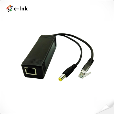 10/100/1000M 5V 3A PoE স্প্লিটার RJ45 পূর্ণ ঢাল পোর্ট সঙ্গে