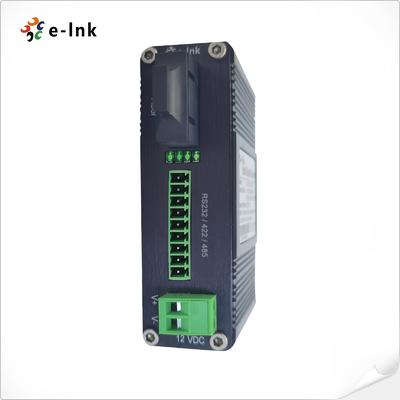 ইন্ডাস্ট্রিয়াল সিরিয়াল RS232 / RS485 / RS422 ফাইবার অপটিক মডেম এসসি এসএম 1310nm, 20km